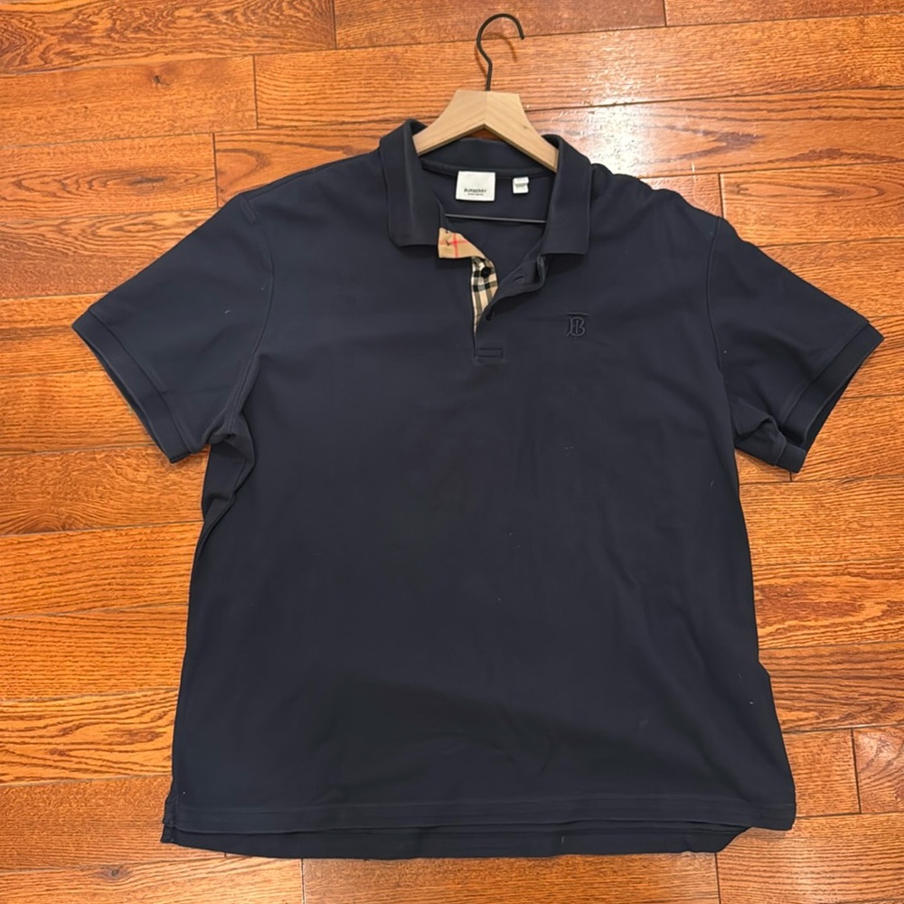Men’s Burberry Navy Polo shirt